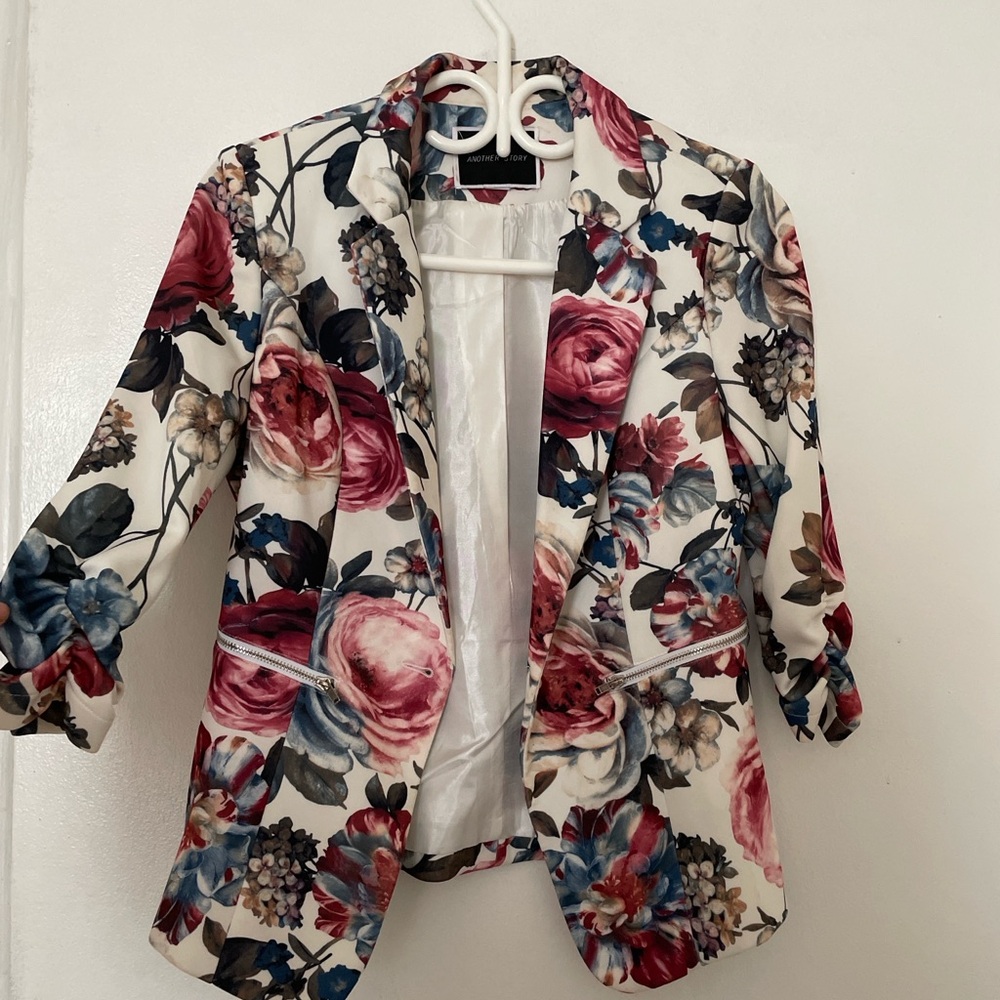 Floral Women's Blazer
